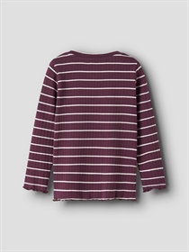 NAME IT Bluse Olena Mauve Wine